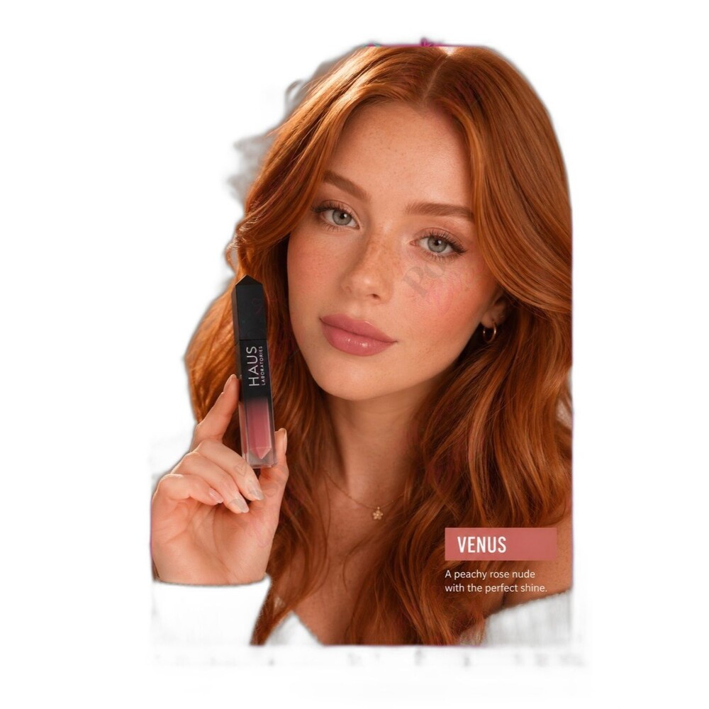 3/$30 HAUS LABORATORIES Le Riot Lip Gloss – Venus – BNIB